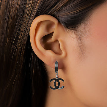 Classic Black Drop Earrings