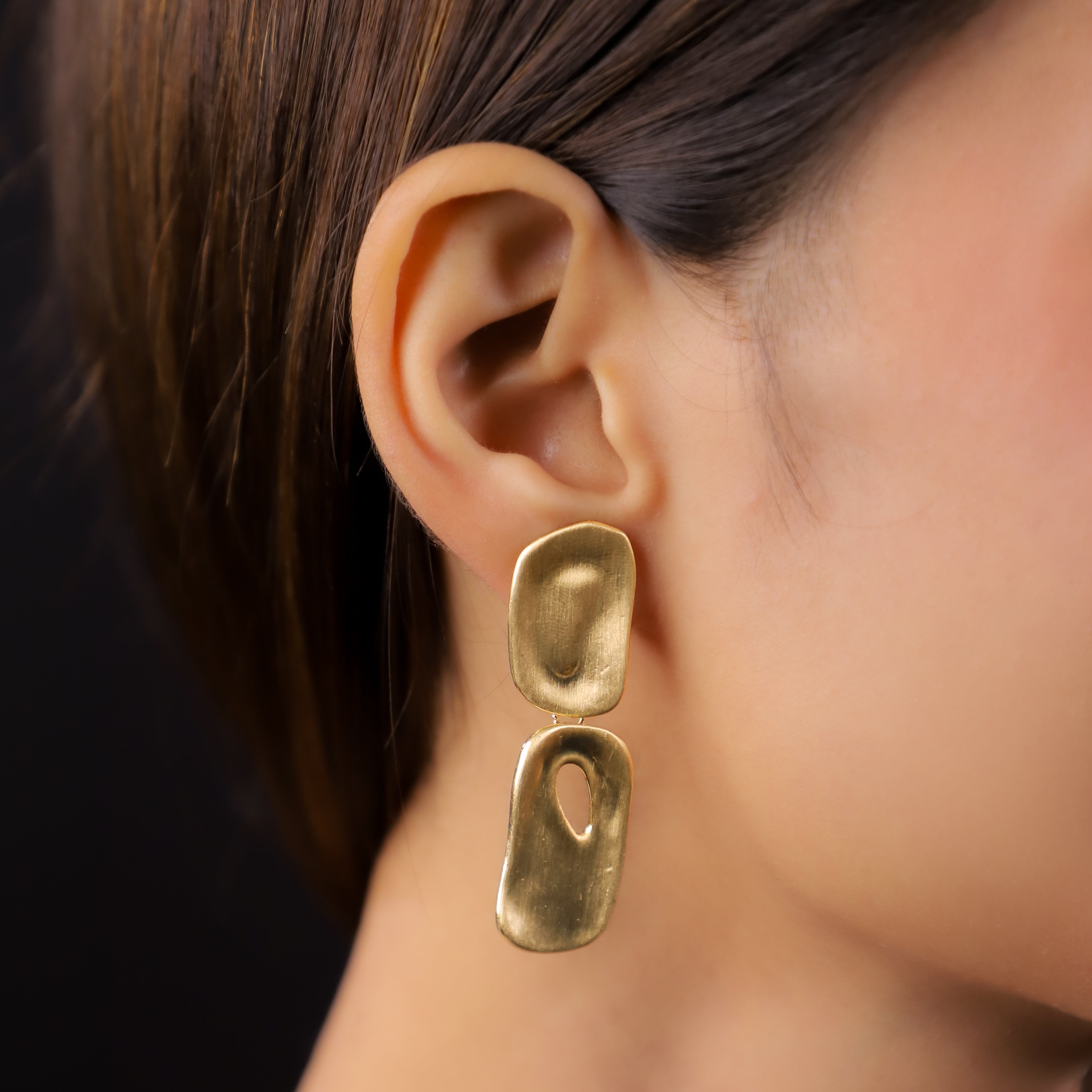 Matte Western Drops Earrings
