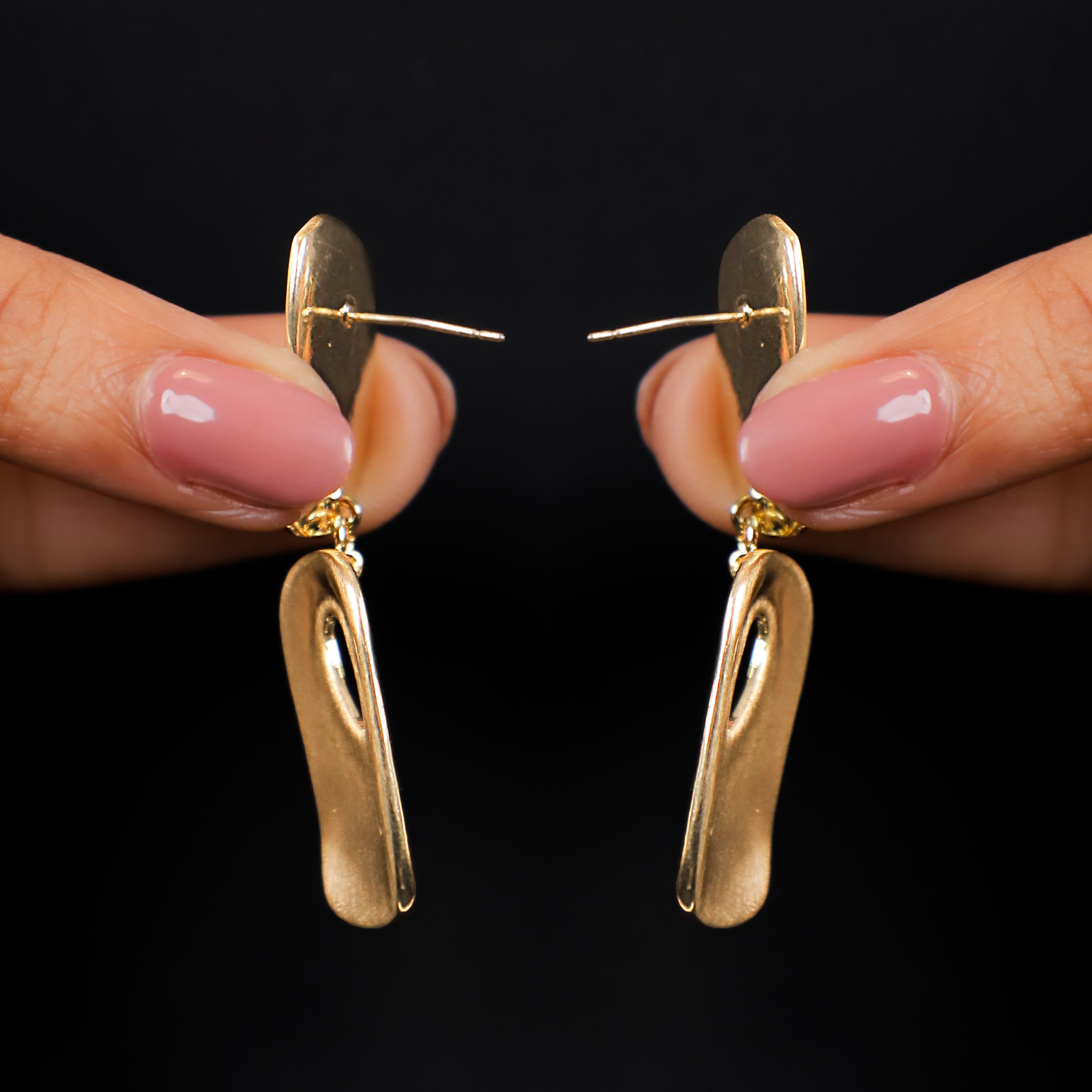 Matte Western Drops Earrings