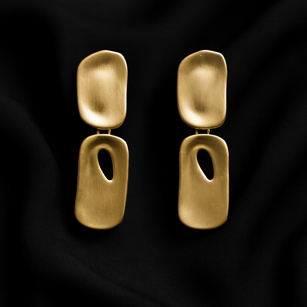 Matte Western Drops Earrings