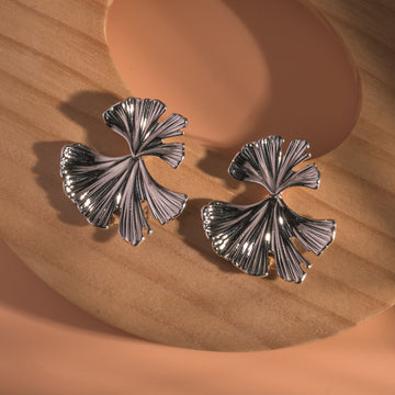 Leafy Dreams Silver Earrings