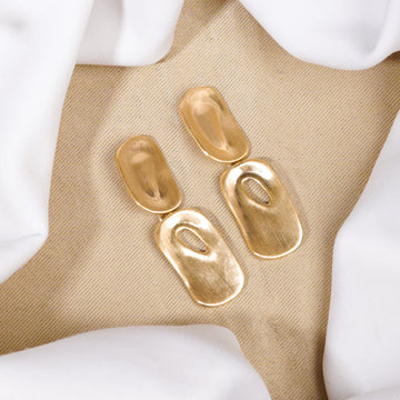 Matte Western Drops Earrings