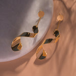 Load image into Gallery viewer, Serpentine Earrings
