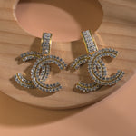 Load image into Gallery viewer, DC Diamond Stone Earring
