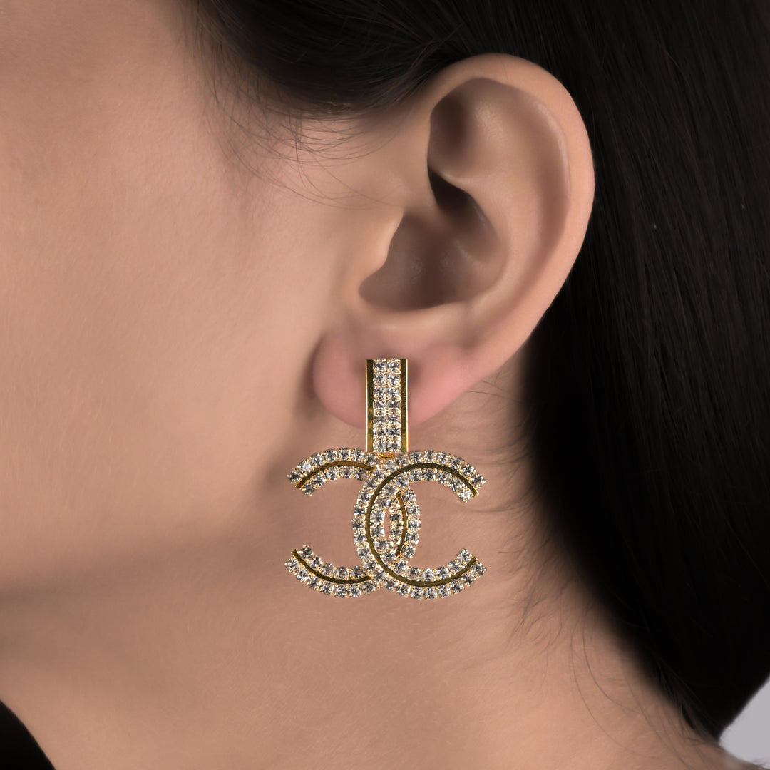 DC Diamond Stone Earring