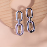 Load image into Gallery viewer, Retro Silver Alloy Big Drop Earring