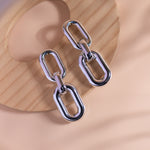 Load image into Gallery viewer, Retro Silver Alloy Big Drop Earring