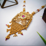 Load image into Gallery viewer, Tribal Moti Pearl Studs Rajwadi Necklace Set
