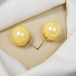 Load image into Gallery viewer, Sunny Pearl Studs Earrings