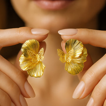 Leafy Affair Stud Earrings