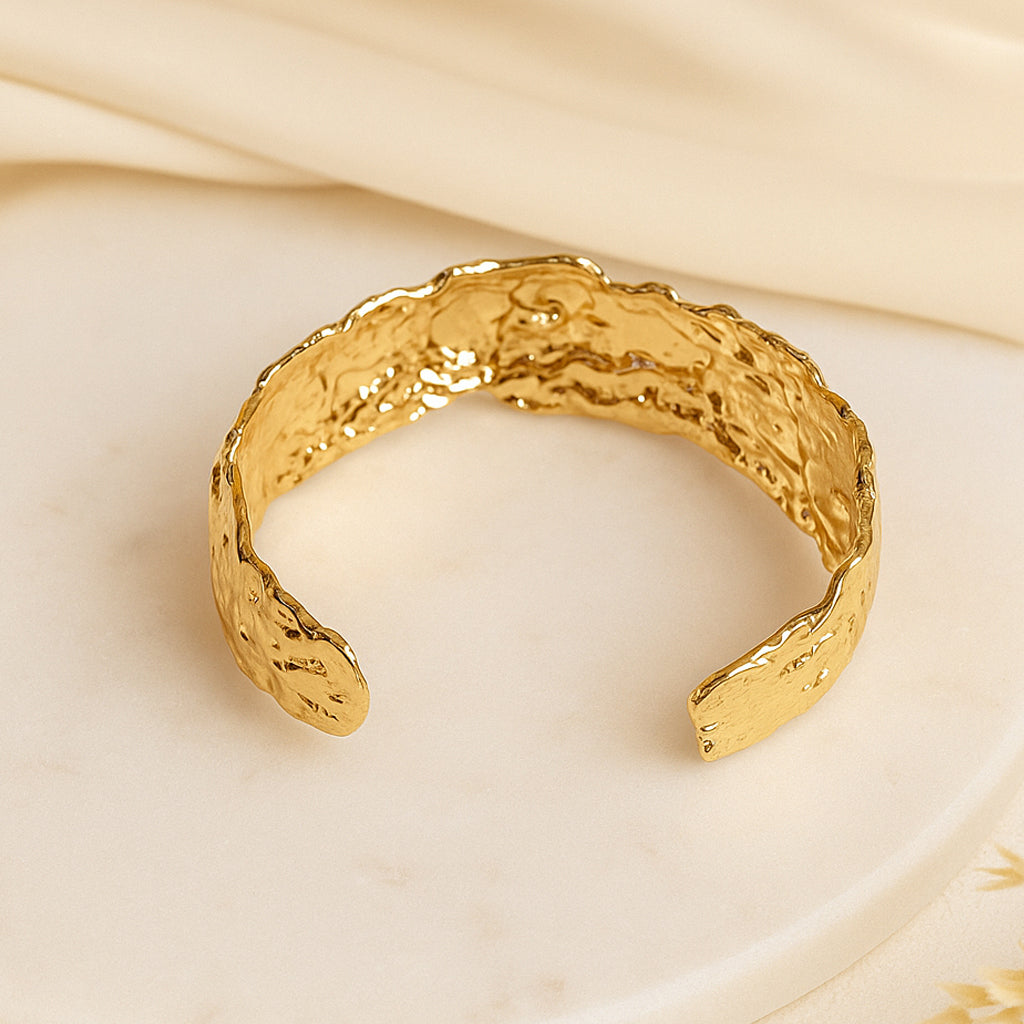 Golden Reef Cuff Bracelet