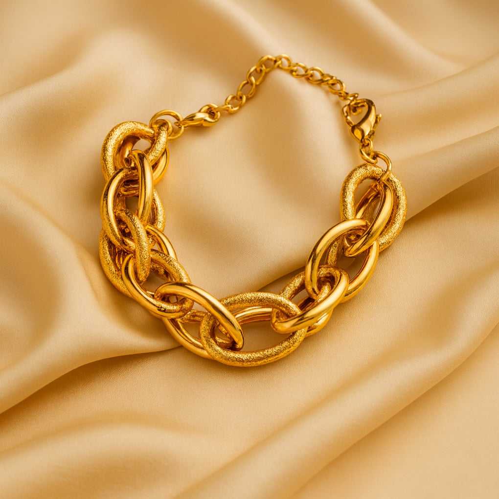 Rose Gold Rope Chain Bracelets