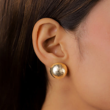 Golden Rondure Studs