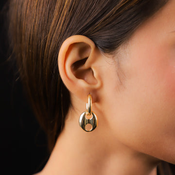 Chunky Hollow Hoops