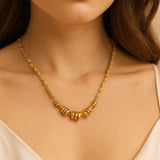 Cascading Gold - Chunky Necklace