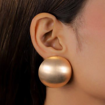 Pure Gold Plated Ear Studs