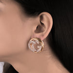 Load image into Gallery viewer, CG AD Rose Gold Earrings