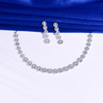 Load image into Gallery viewer, American Diamond AD Necklace Set