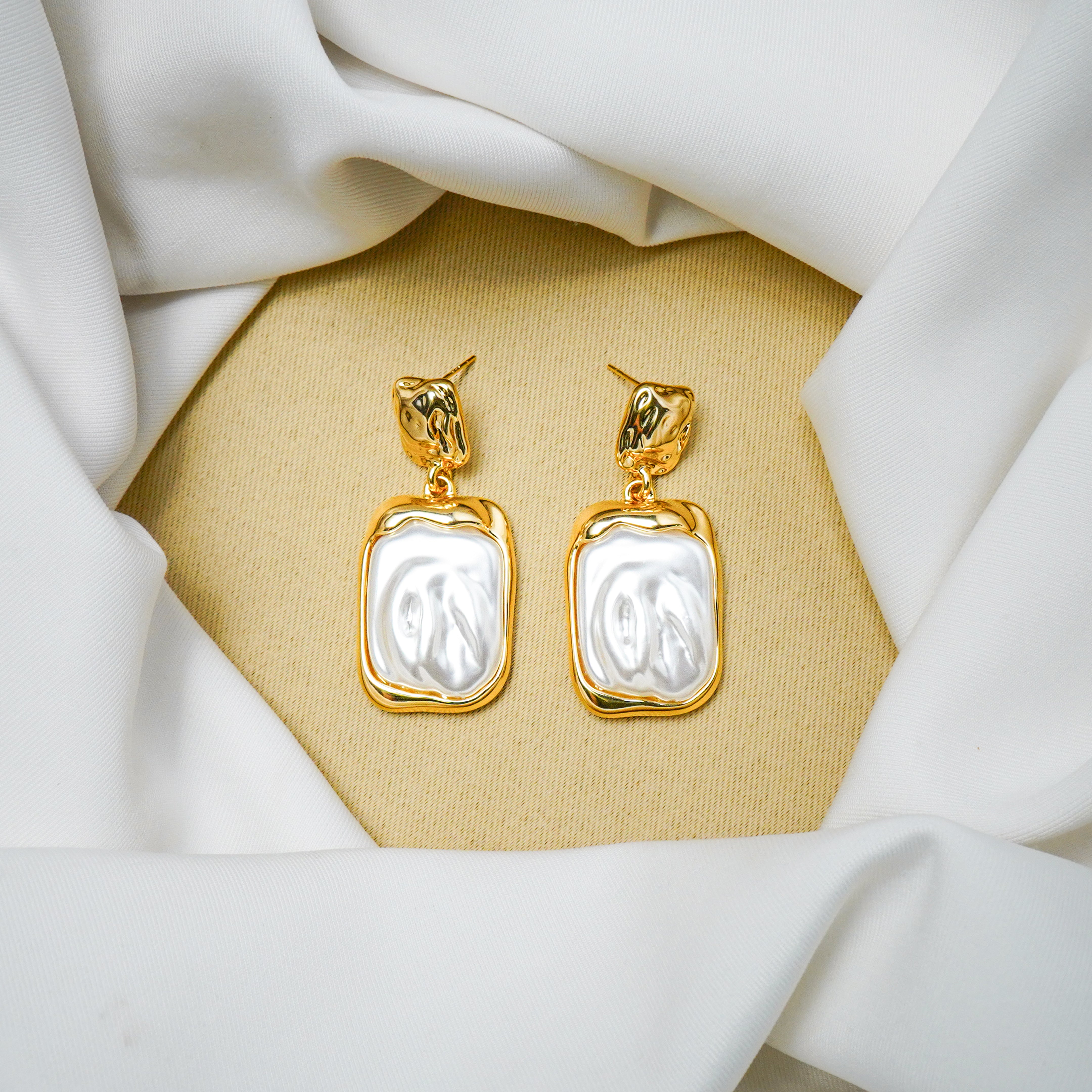 Luxury Baroque Pearl Earrings