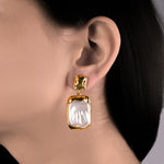 Load image into Gallery viewer, Luxury Baroque Pearl Earrings
