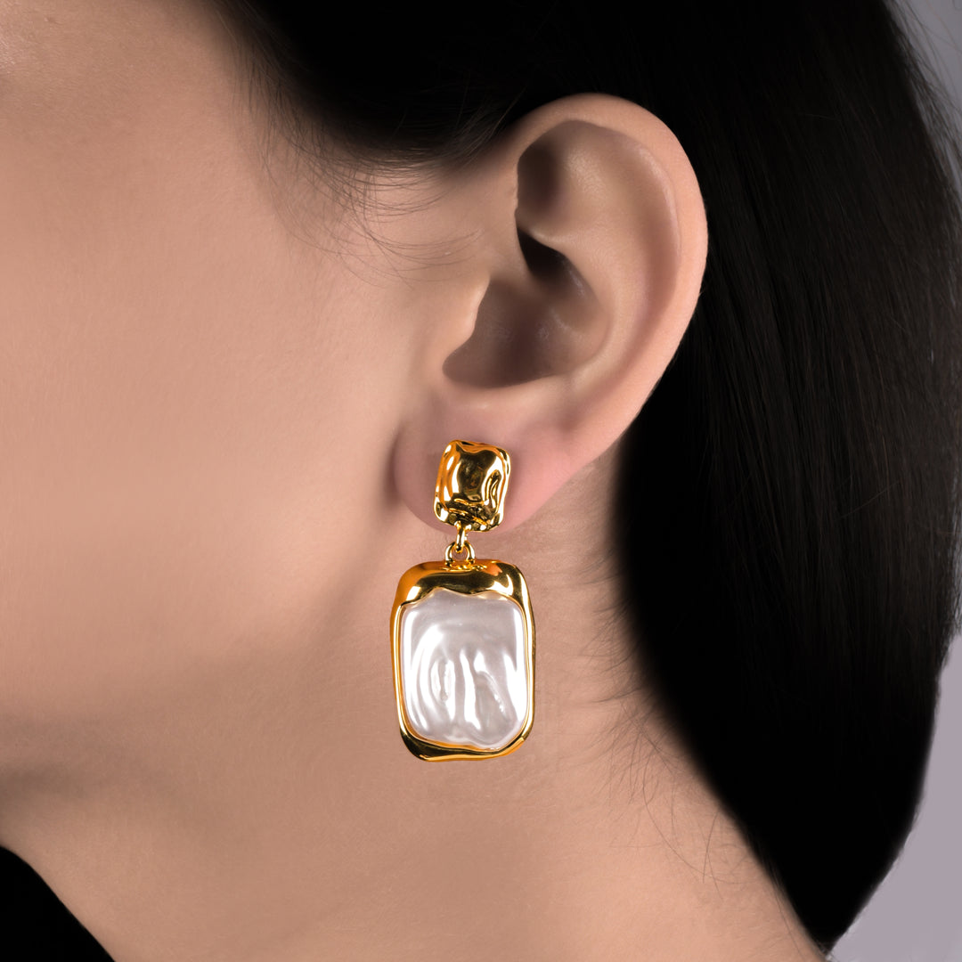 Luxury Baroque Pearl Earrings