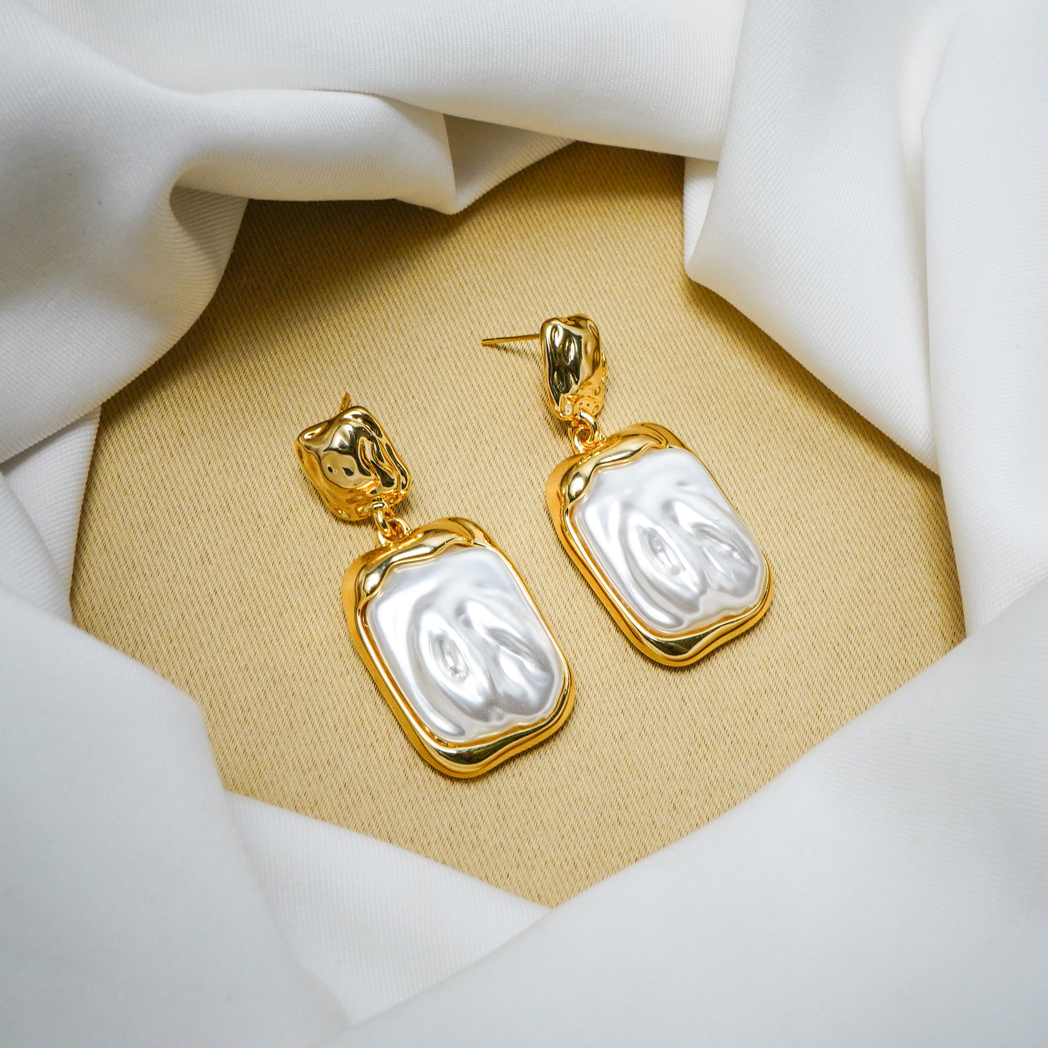 Luxury Baroque Pearl Earrings