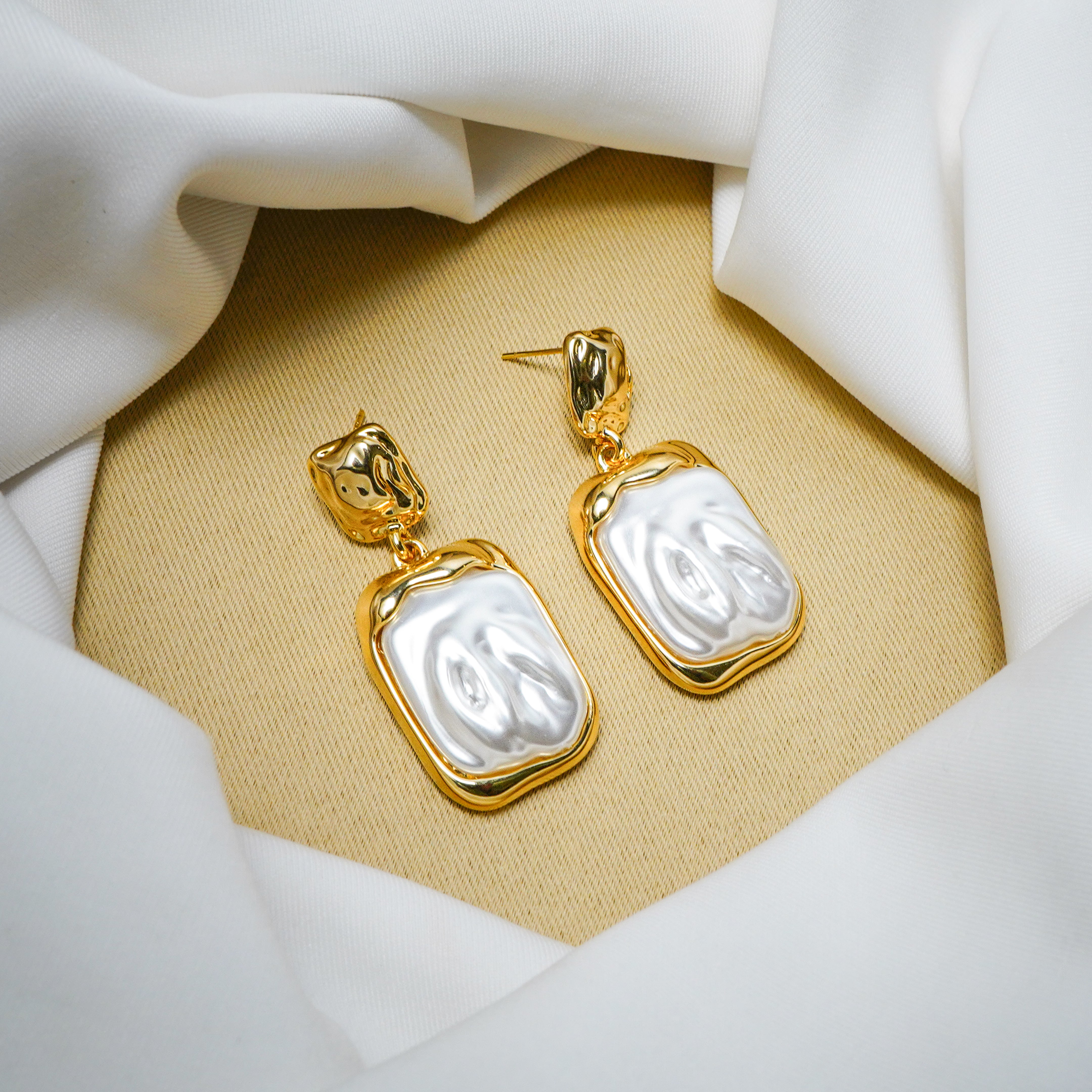 Luxury Baroque Pearl Earrings
