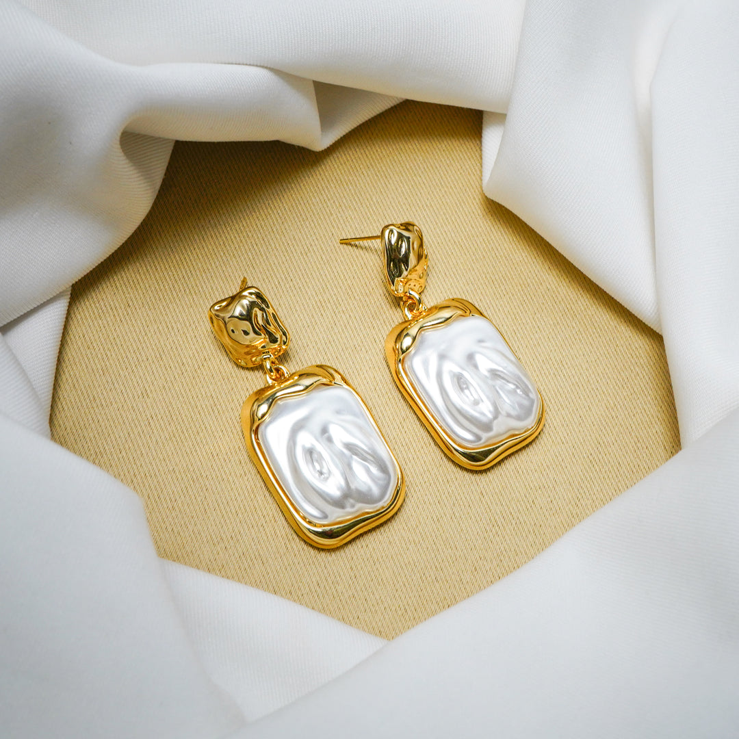 Luxury Baroque Pearl Earrings