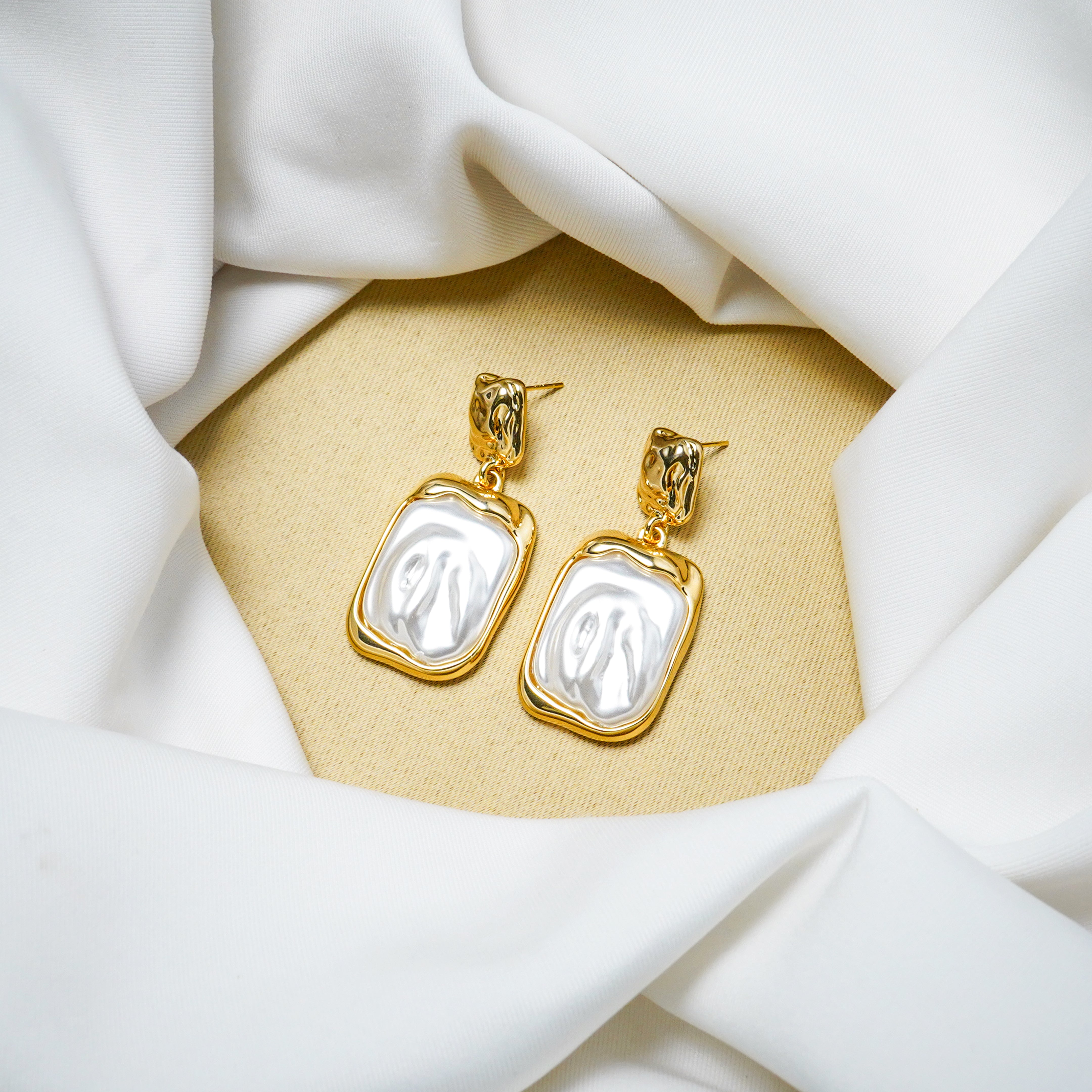 Luxury Baroque Pearl Earrings