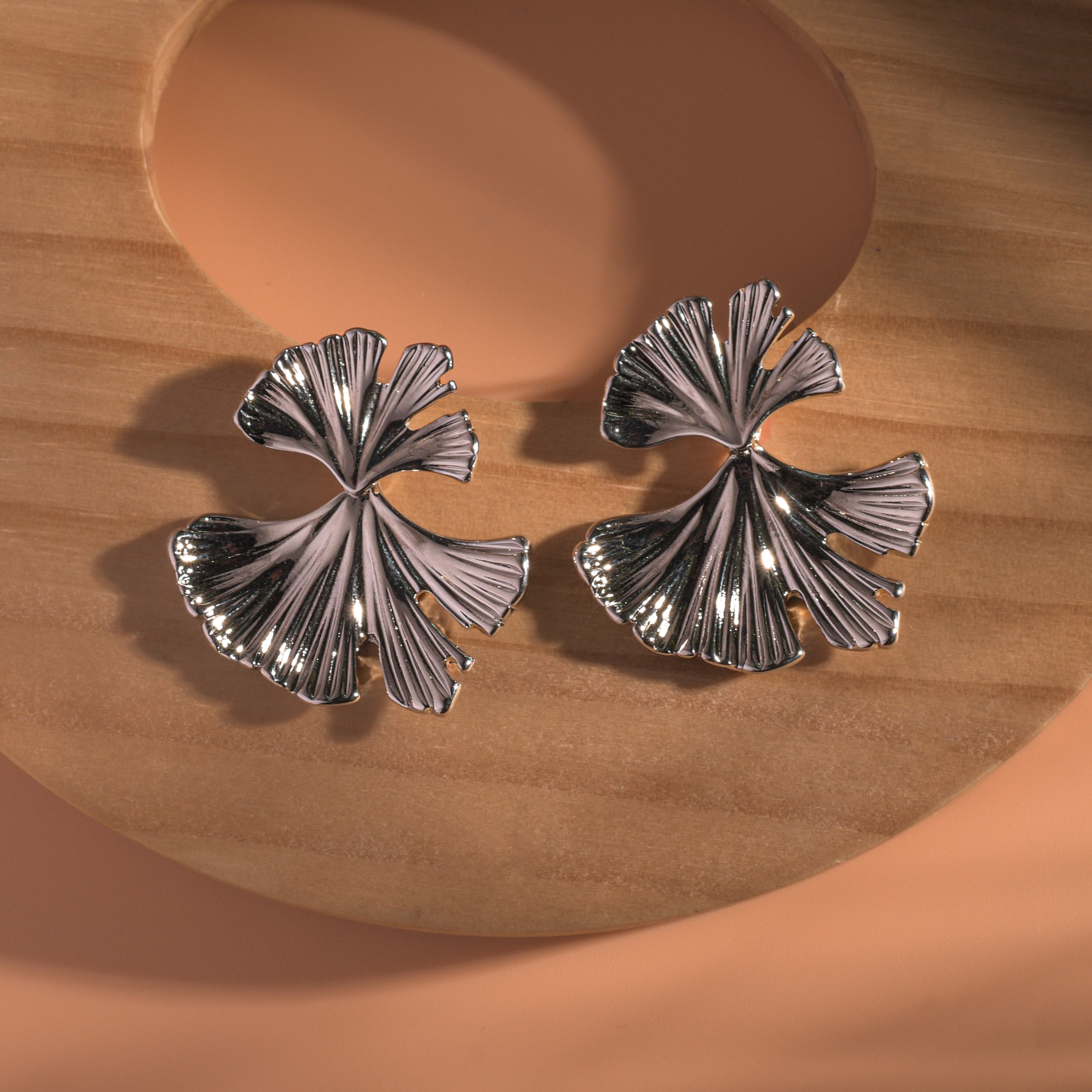 Leafy Dreams Silver Earrings