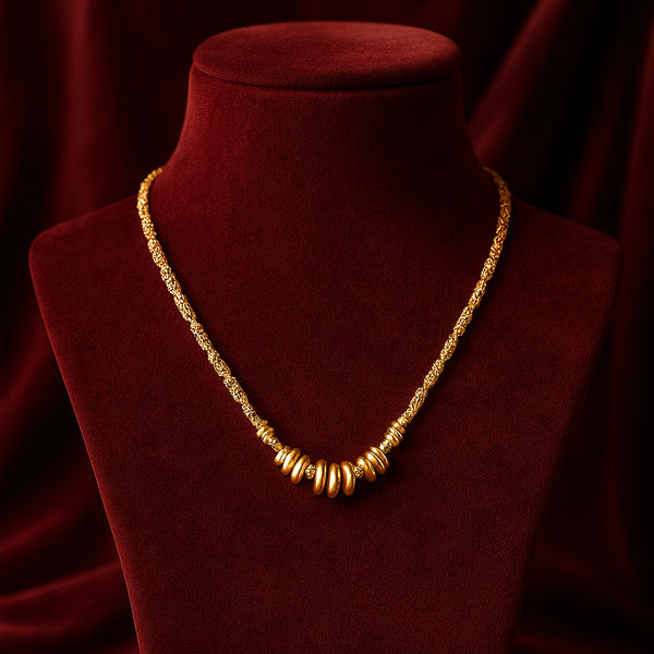 Cascading Gold - Chunky Necklace