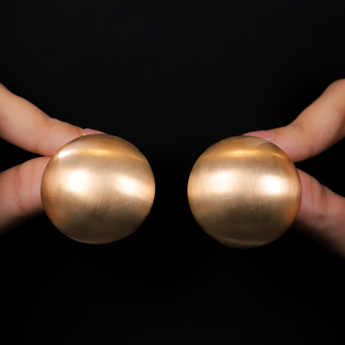 Pure Gold Plated Ear Studs