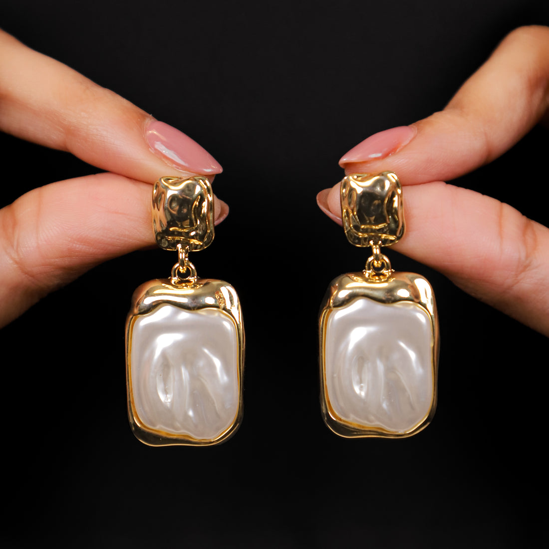 Luxury Baroque Pearl Earrings