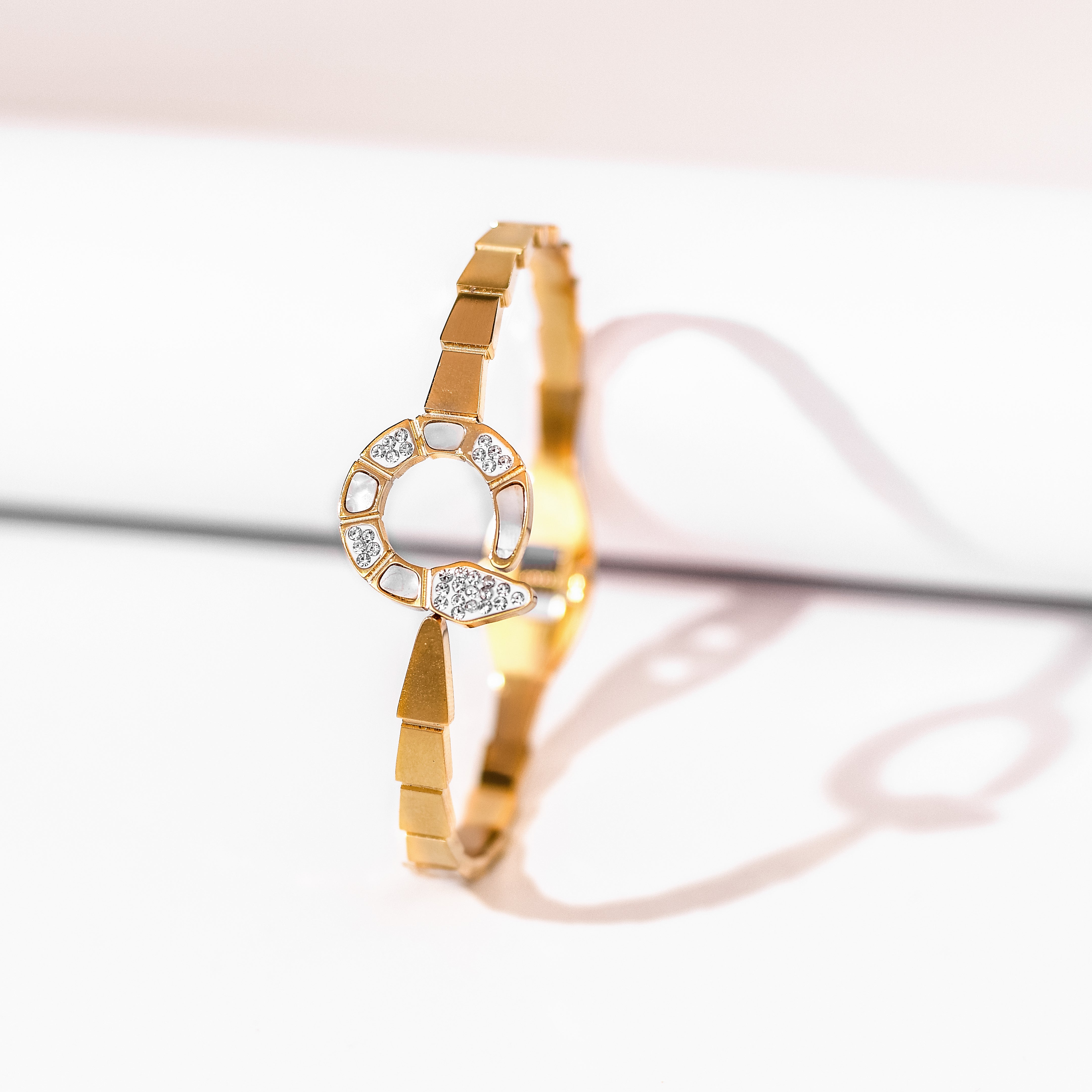 Mother Of Pearl Rose Gold Bracelets
