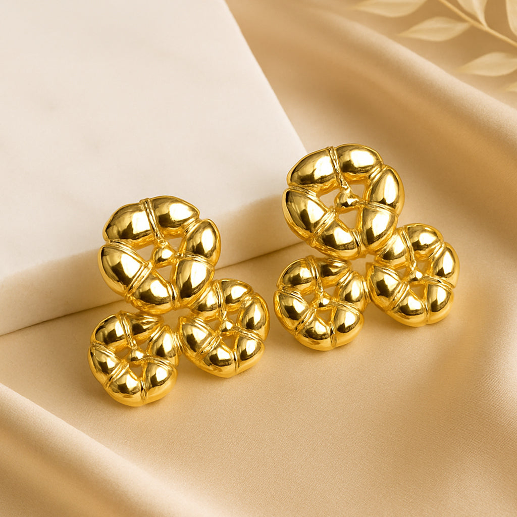 Bloom Beads Stud Earrings