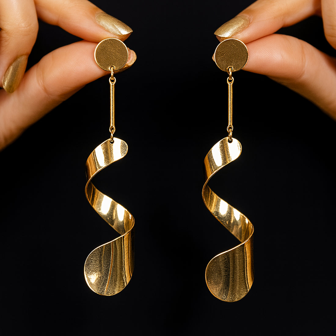 Serpentine Earrings