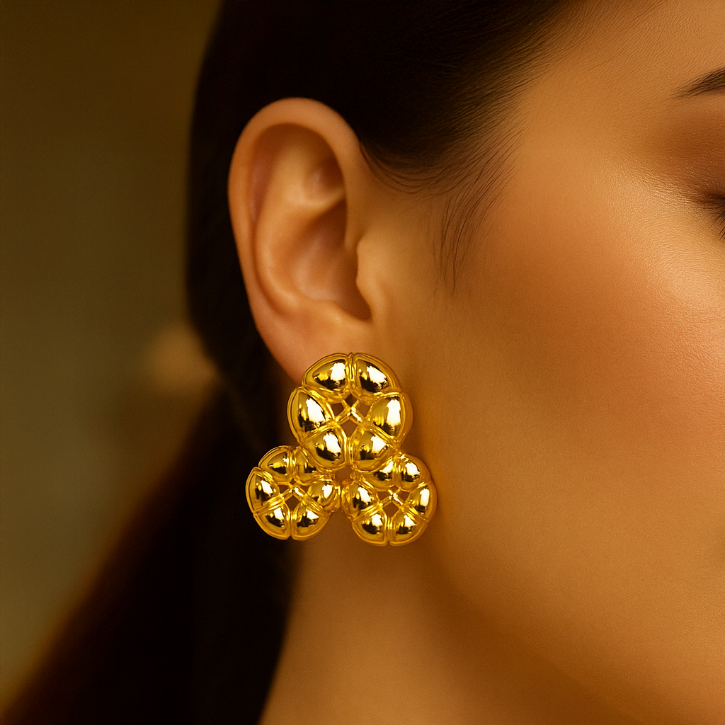 Bloom Beads Stud Earrings