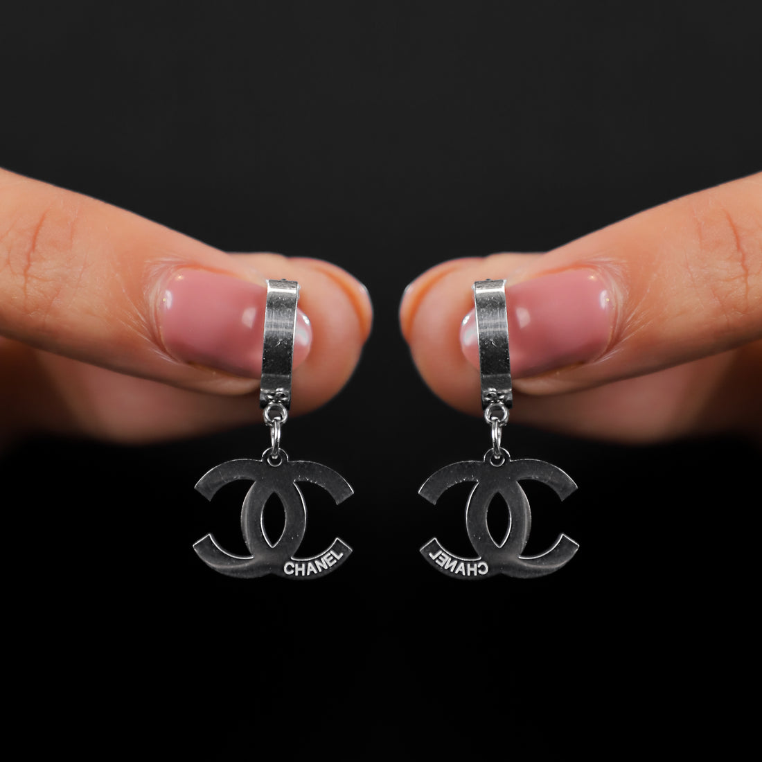 Classic Black Drop Earrings
