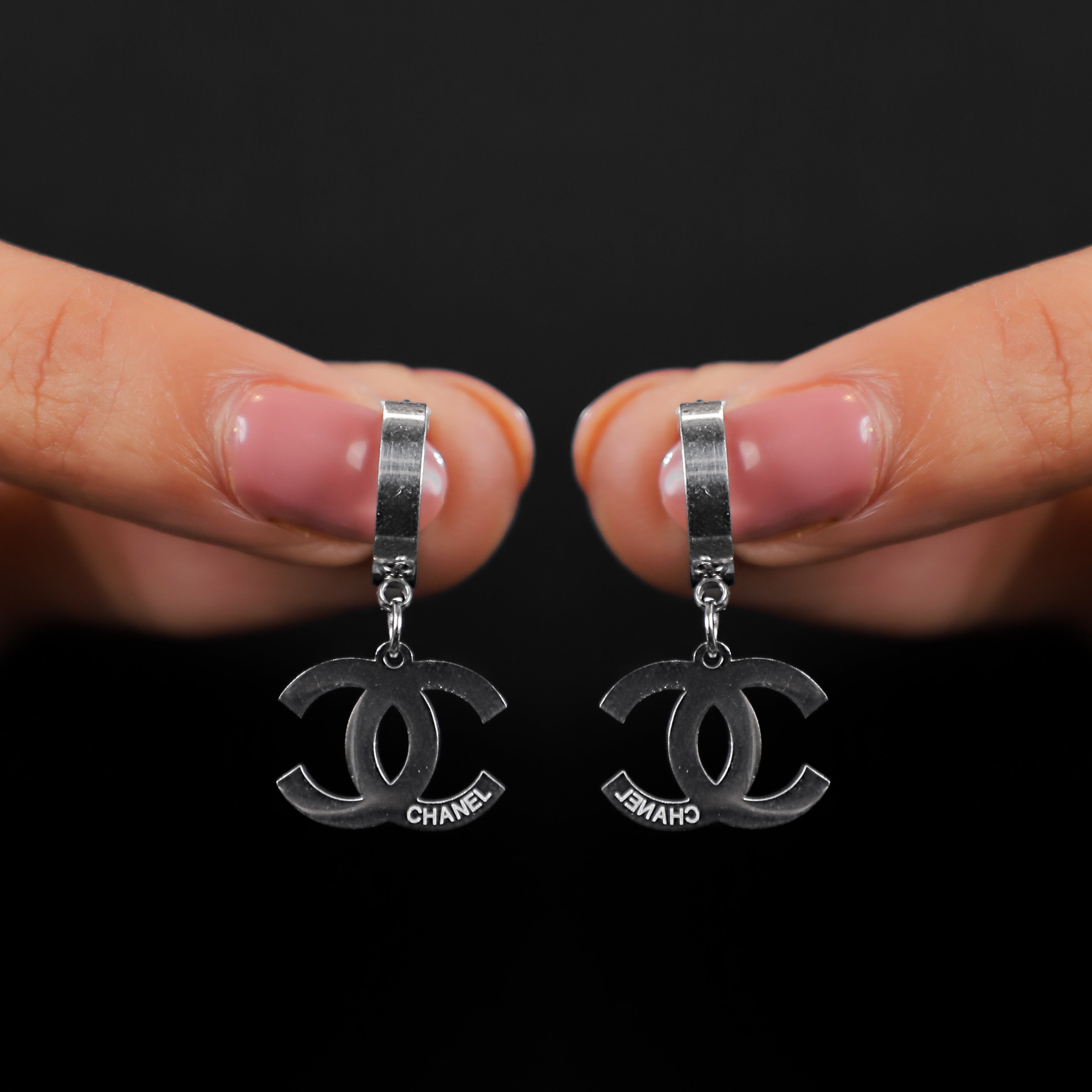 Classic Black Drop Earrings