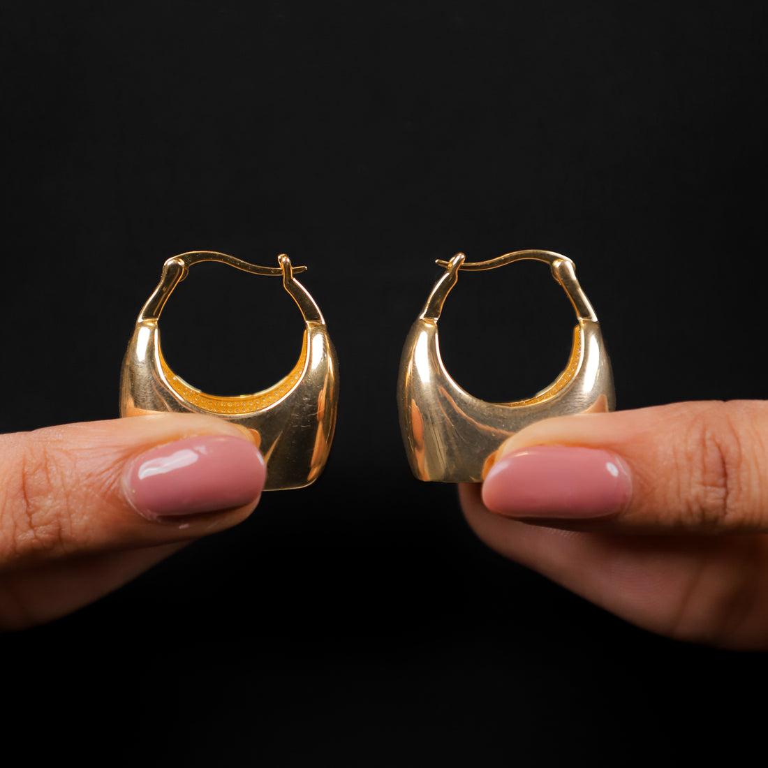 Basket Shaped Earrings