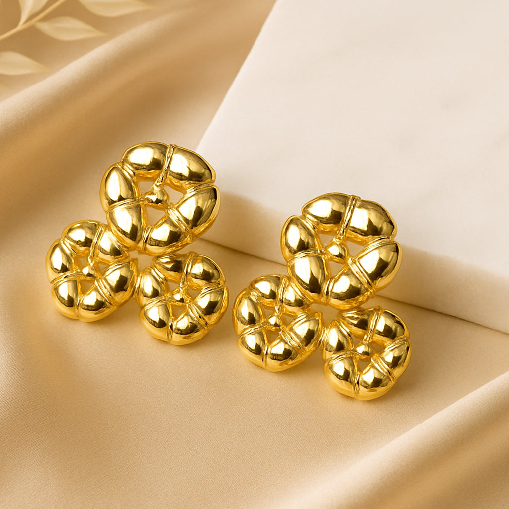 Bloom Beads Stud Earrings