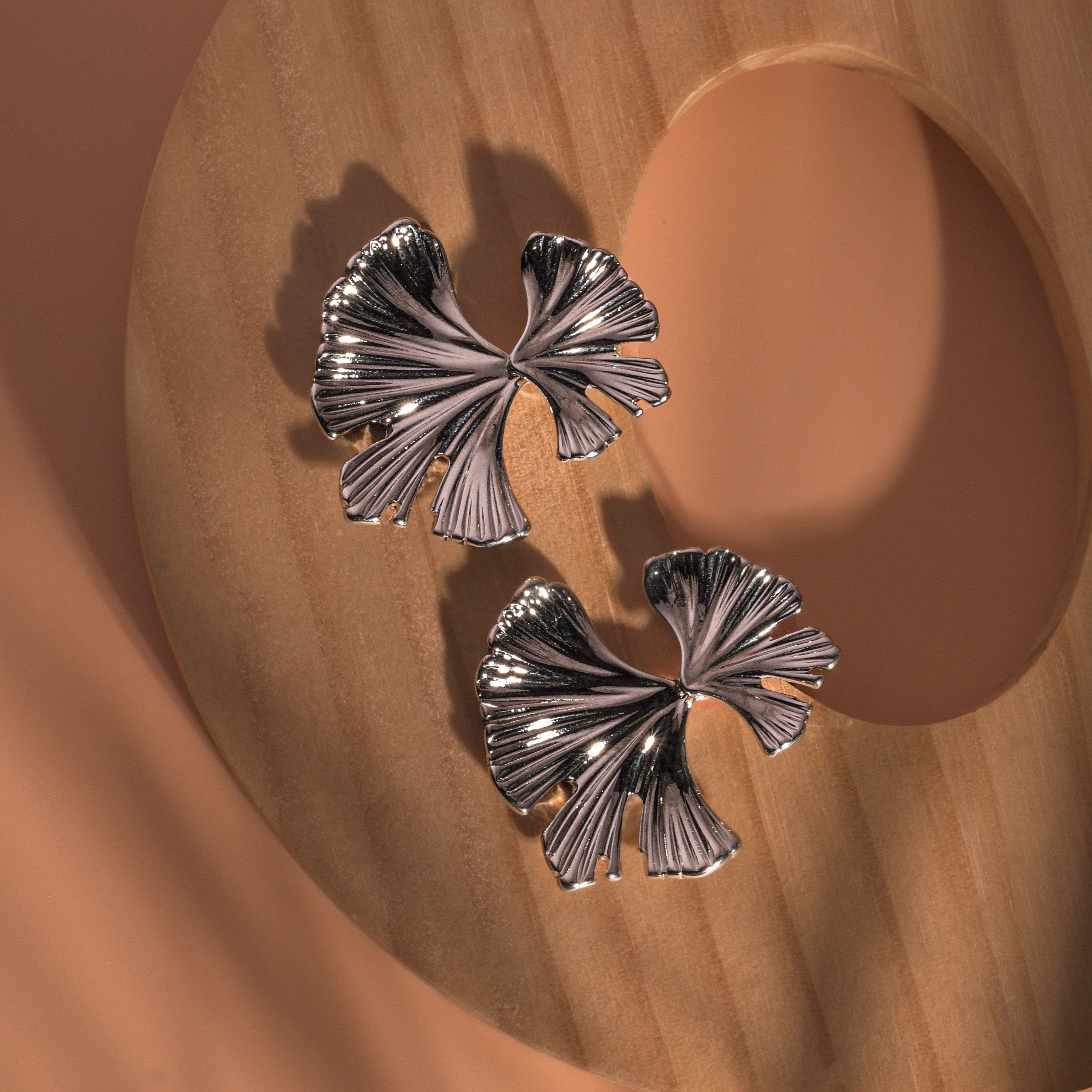 Leafy Dreams Silver Earrings
