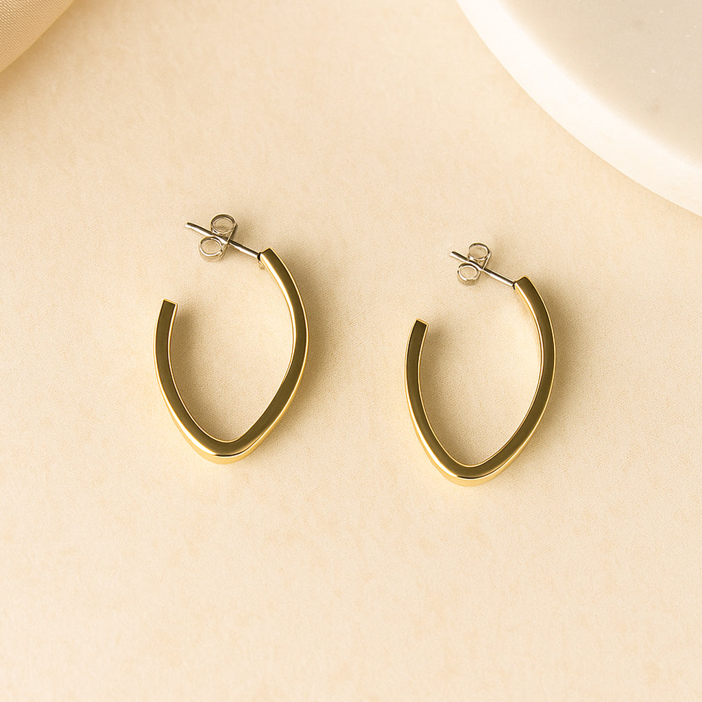 Dual Toned Hoops