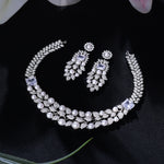 Load image into Gallery viewer, Statement Bridal Necklace of Multi Shape Necklaces Set
