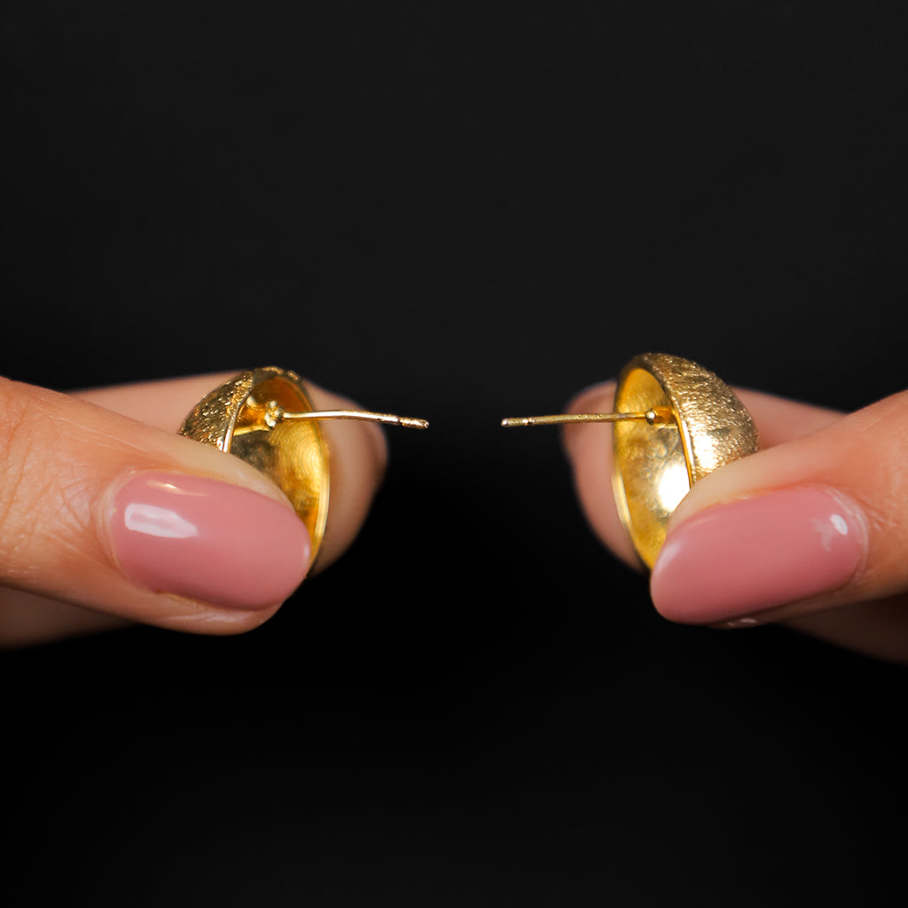 Golden Rondure Studs