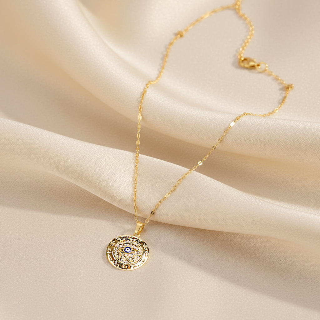 Gold Filled Coin Pendent