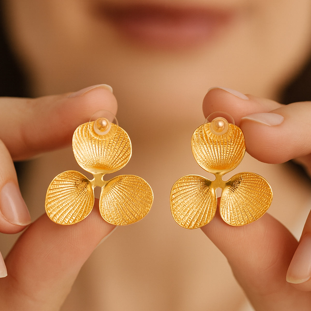 Pearl Blossom Earrings