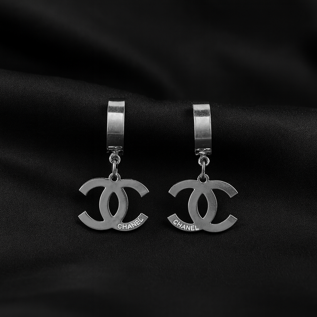 Classic Black Drop Earrings