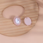 Load image into Gallery viewer, Rose Gold Plated White Pearl Earring
