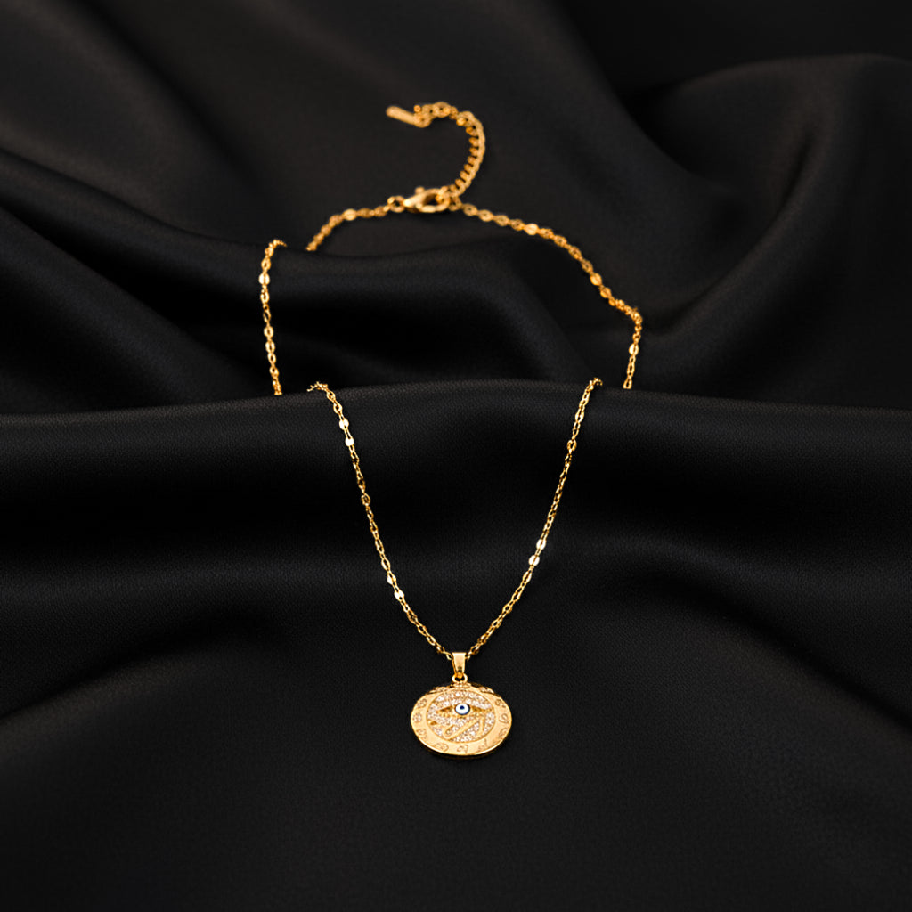 Gold Filled Coin Pendent